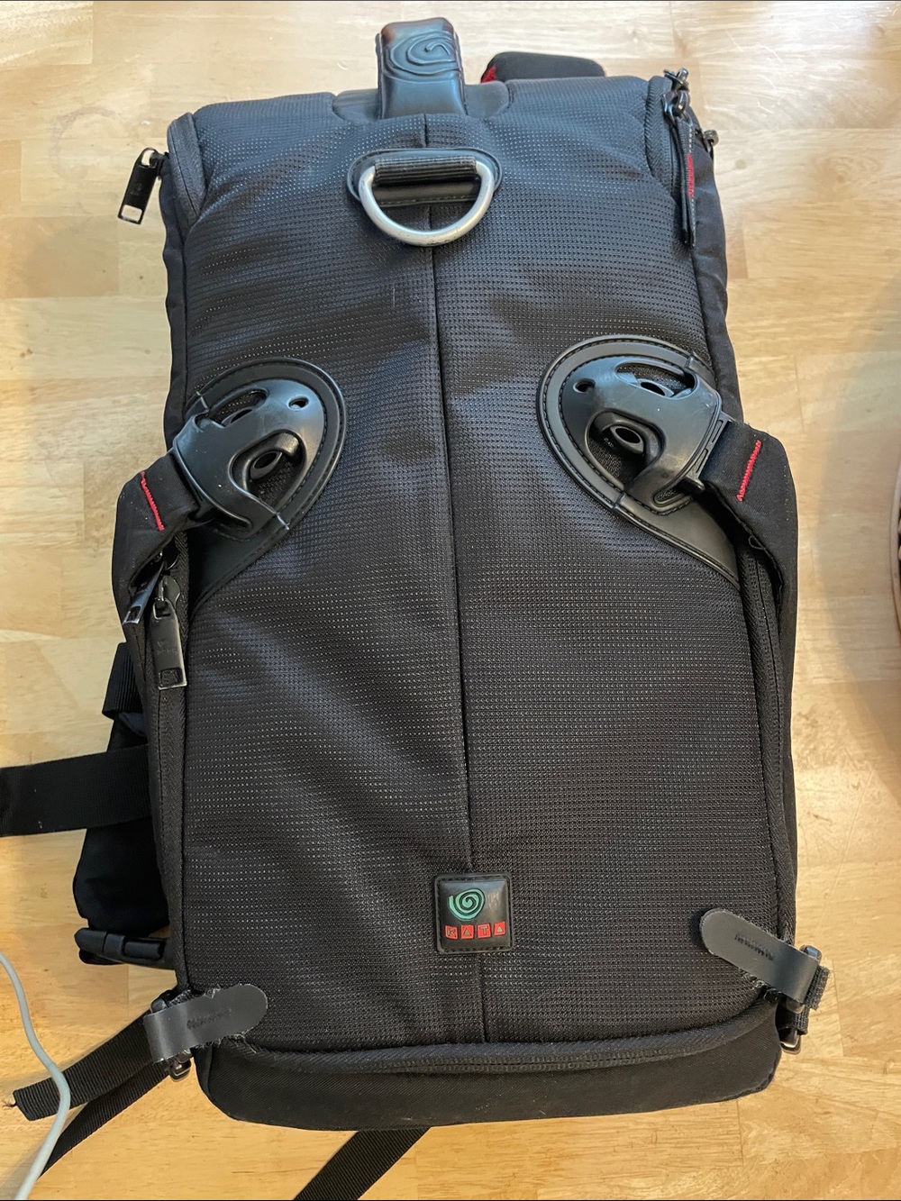 Black Camera Backpack by — Padded Camera & Gear Organizer